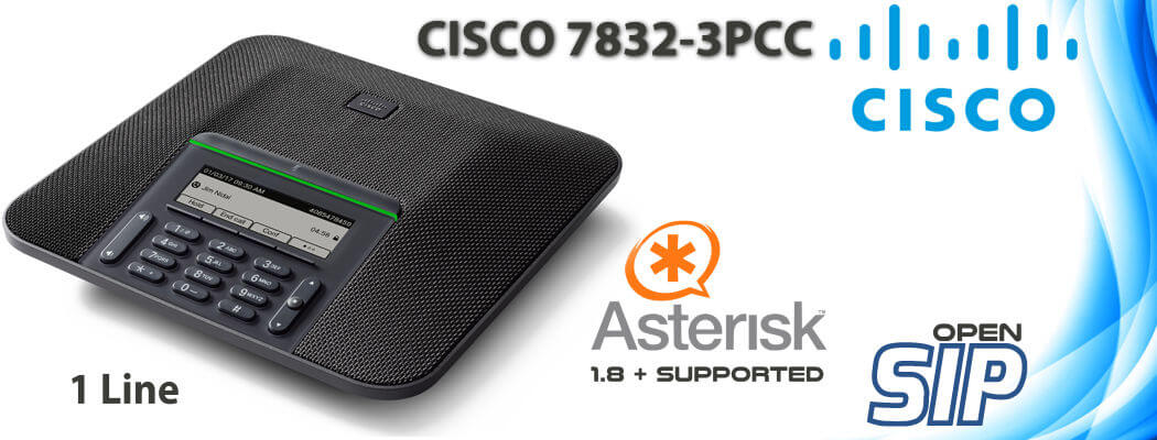 Cisco CP-7832-3PCC Open SIP Phone Ethiopia