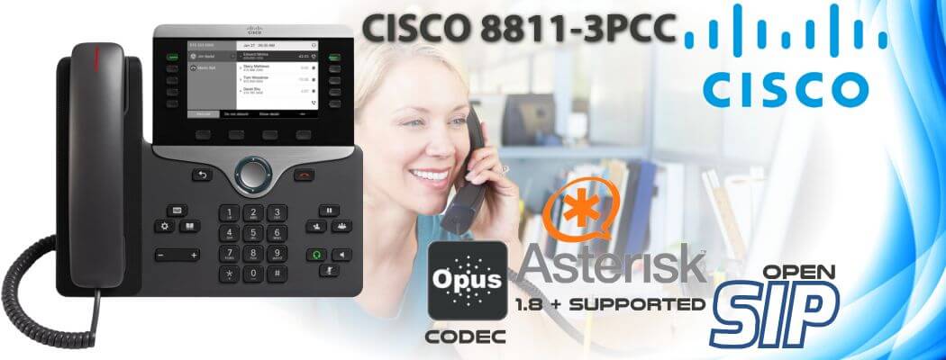 Cisco CP-8811-3PCC Open SIP Phone Ethiopia