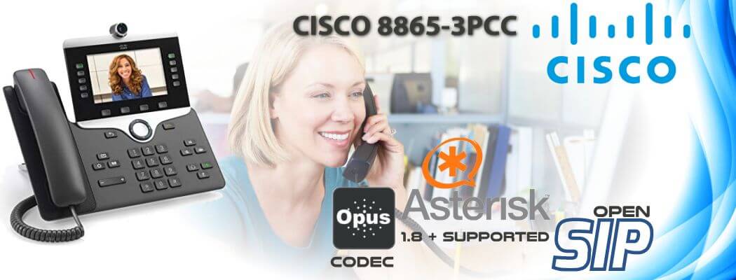 Cisco CP-8865-3PCC Open SIP Phone Ethiopia